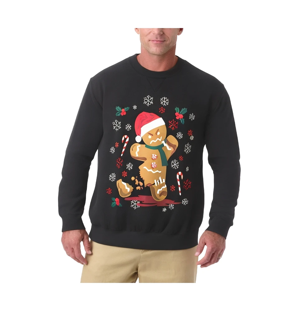 KingSize Big & Tall Graphic Fleece Sweatshirt