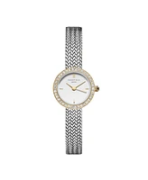 Rosefield Mini Small Edit Women's Two Tone Stainless Steel Bracelet Watch 20.4mm
