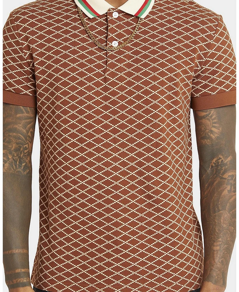 Xxiii Men's Printed Polo