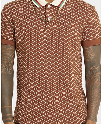Xxiii Men's Printed Polo