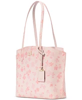 kate spade new york Suite Spring Pansies Large Tote Bag