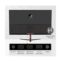 Refurbished: Z-edge 24.5 inch 1920x1080 Full Hd 240Hz 1ms Flat Panel Gaming Monitor