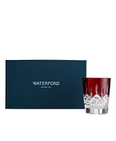Waterford Lismore Red Double Old-Fashioned Glass, Set of 2