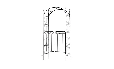 Garden Arch – Decorative Archway for Garden, Backyard, or Outdoor Pathway Accent