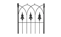 Flat Roof Wrought Iron Climbing Frame for Plants Durable Garden Arch Support
