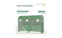Walk-In Greenhouse for Gardening – Spacious Outdoor Plant Growing Space