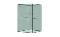 Walk-in Mini Greenhouse for Compact Gardening and Plant Protection