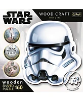 Trefl Wood Craft Puzzles Trefl Wood Craft 160 Piece Wooden Puzzle - Star Wars - Stormtrooper's Helmet