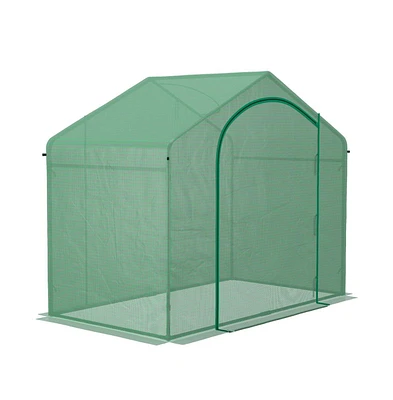 Mini Walk-In Greenhouse, Spacious Garden Structure for Easy Plant Care and Growth