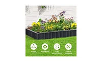 Wooden Garden Bed Perfect for Planting Vegetables, Herbs, and Flowers