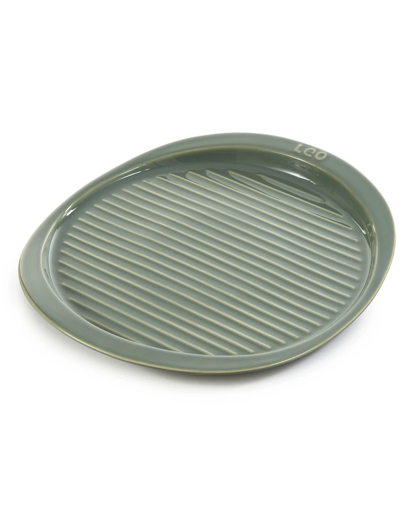 BergHOFF Balance 15.75" Stone Ribbed Pizza Tray