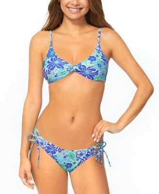 Raisins Juniors Twisty Bikini Top Sweet Side Tie Bottoms