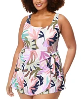 Raisins Curve Trendy Plus Calabria Swim Dress