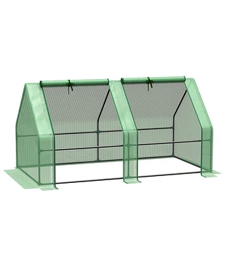 Walk-In Greenhouse for Gardening – Spacious Outdoor Plant Growing Shelter
