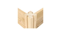 Cedar Wood Raised Garden Bed For Garden Decor