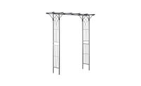 Garden Arch – Elegant and Durable Archway for Outdoor Gardens, Pathways, or Entrances