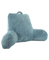 Arlee Home Fashions Sutton Place Faux Rabbit Fur Backrest Pillow 33" x 18"