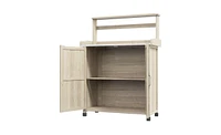 Multi-Functional Potting Bench with Storage for Garden Supplies