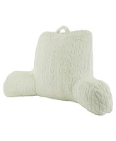 Arlee Home Fashions Sutton Place Foster Faux-Fur Backrest Pillow, 33" x 18"