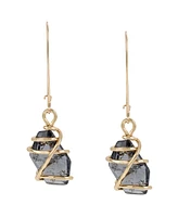 Robert Lee Morris Soho Caged Stone Dangle Earrings