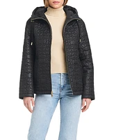 kate spade new york Women's Signature Zip-Front Water-Resistant Quilted Jacket