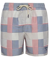 Barbour Men's Oakshore Patchwork 5" Swim Shorts
