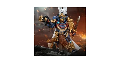 Ultramarines Legion Praetor with Power Sword and Volkite Serpenta 1/18 Scale | Warhammer 40K: The Horus Heresy | Joy Toy