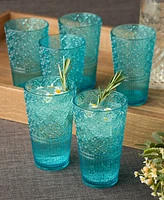 Certified International Victoria Acrylic Ice Tea Glasses
