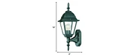 Antique Brown Swing Arm Outdoor Wall Light