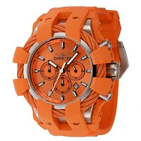 Invicta Men's 45167 Bolt Quartz Chronograph Orange Dial Watch