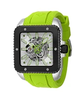 Invicta Men's 44006 Cuadro Mechanical 3 Hand White Dial Watch