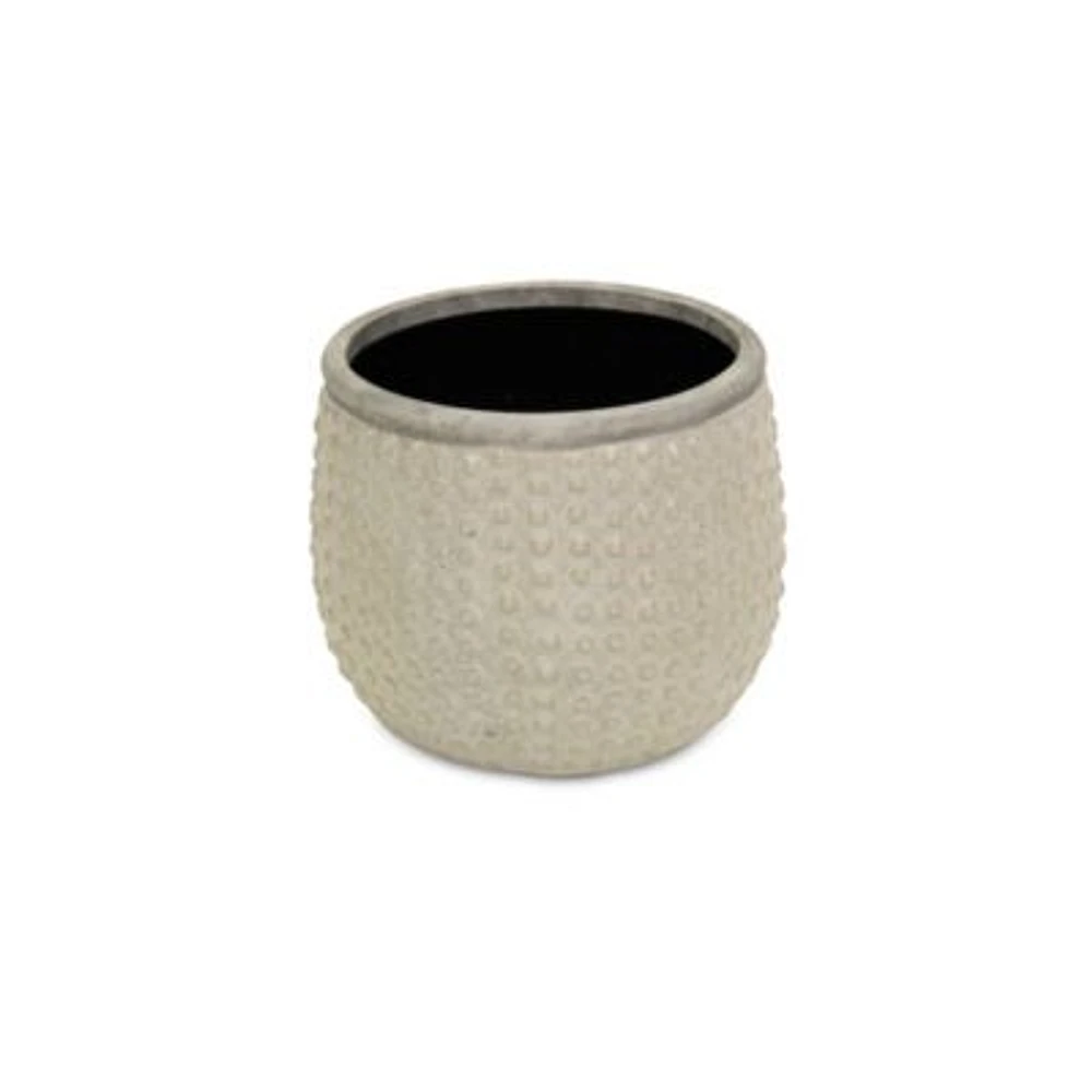 Dot Ceramic Round Pot Planter X2013 Indoor Outdoor Decorative Plant Pot