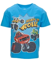 Blaze and the Monster Machines Toddler Boys Nickelodeon 2 Pack T-Shirts