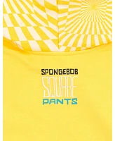 SpongeBob SquarePants Boys French Terry Pullover Hoodie and Shorts Outfit Set
