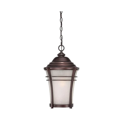 Frosted Glass Hanging Lantern Light – Timeless Lighting for Porch & Garden