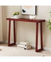 Kings Brand Furniture Claude Narrow Console Table Perfect for Sofa Table, Entryway Hallway