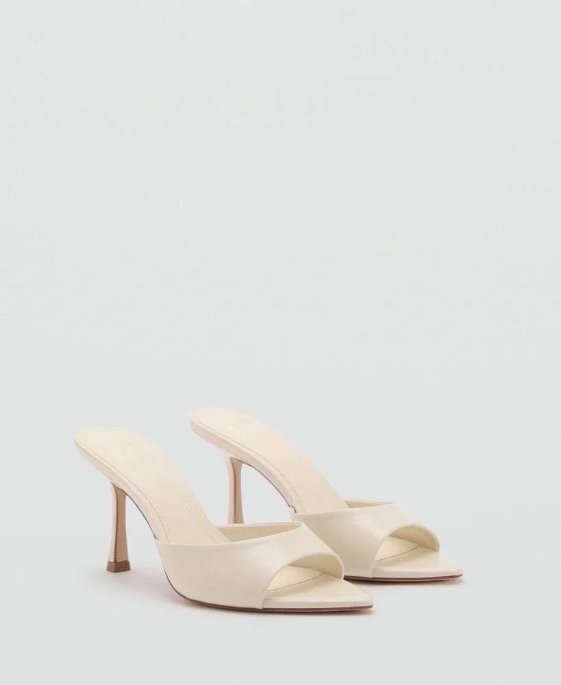 Mango Women's Open-Toed Heeled Sandals
