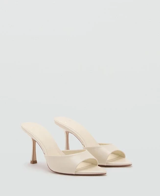 Mango Women's Open-Toed Heeled Sandals