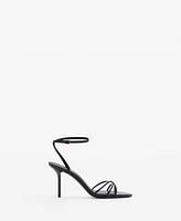 Mango Women's Strappy Heeled Sandals