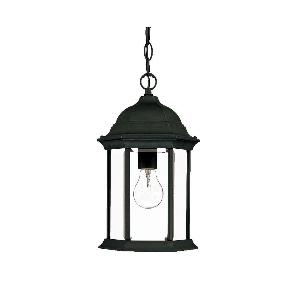 Hanging Glass Lantern Light – Classic Pendant for Home & Garden Decor