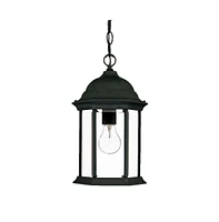 Hanging Glass Lantern Light – Classic Pendant for Home & Garden Decor