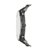 Diesel Men's Mr. Daddy Slim Quartz Three-Hand Date Gunmetal Stainless Steel Watch, 54mm