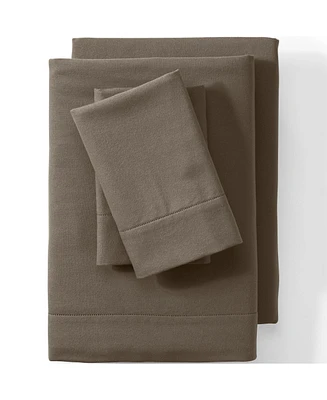 Lands' End Luxe Flannel Bed Sheet Set