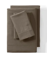Lands' End Luxe Flannel Bed Sheet Set