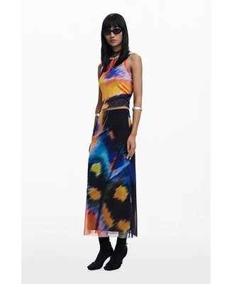 Desigual Women's T-shirt designed by Mr. Christian Lacroix