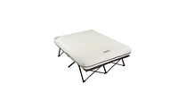 Coleman Camping Cot & Air Mattress Combo with Battery Pump & Side Tables, Queen