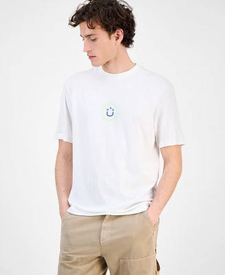 Hugo Boss Men's Napoka Logo Graphic Cotton T-Shirt