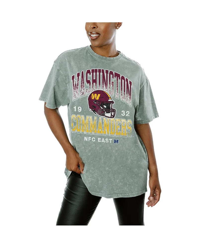 Gameday Couture Women's Gray Washington Commanders Nothing But The Best T-Shirt