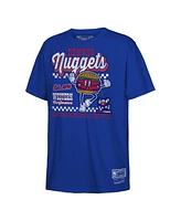 Mitchell & Ness Big Boys and Girls Royal Denver Nuggets Concession Food Character T-Shirt