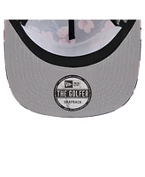 New Era Men's Navy Houston Texans Adventure Pattern Golfer Snapback Hat